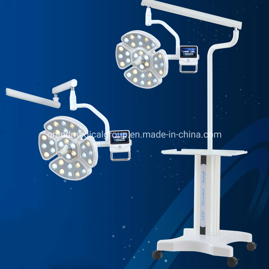 Dentristry Oral Implant Surgical Lamp Ceiling/ Wall Mounted/ Trolley Standby Floor Mobile Dental Implant Surgery Lamp for Dental Unit LED Dental Operating Lamp