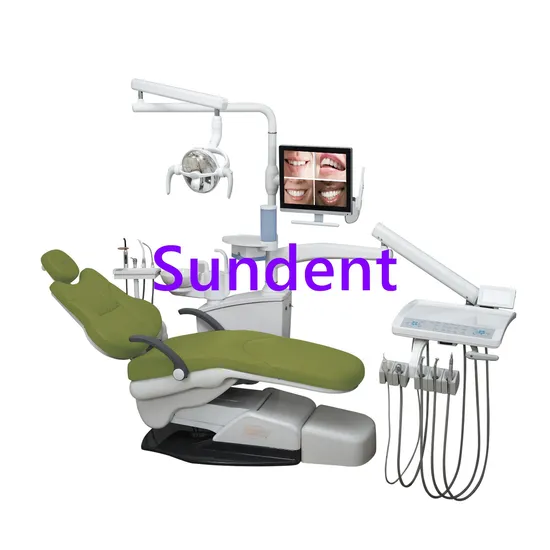 New Design Comfortable Mobile Spittoon Dental Unit Dental Chair with CE Certificate