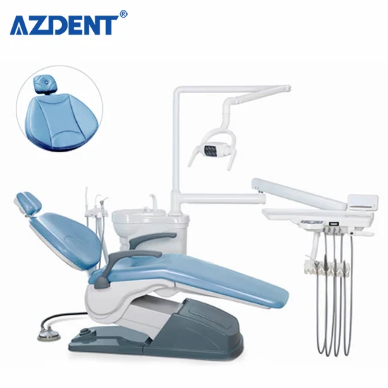 High Quality Dental Chair Unit Hard Leather Computer Controlled Dentist Chair